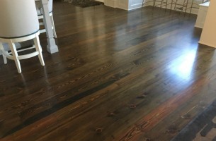 Hardwood Floor in Dining Room