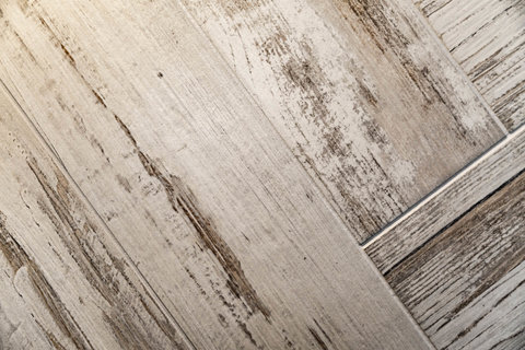 Distressed Wood Floor