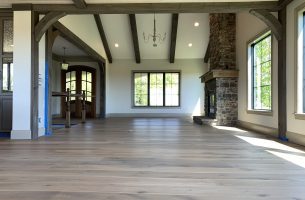 White Oak Floor with Natural Oil Finish