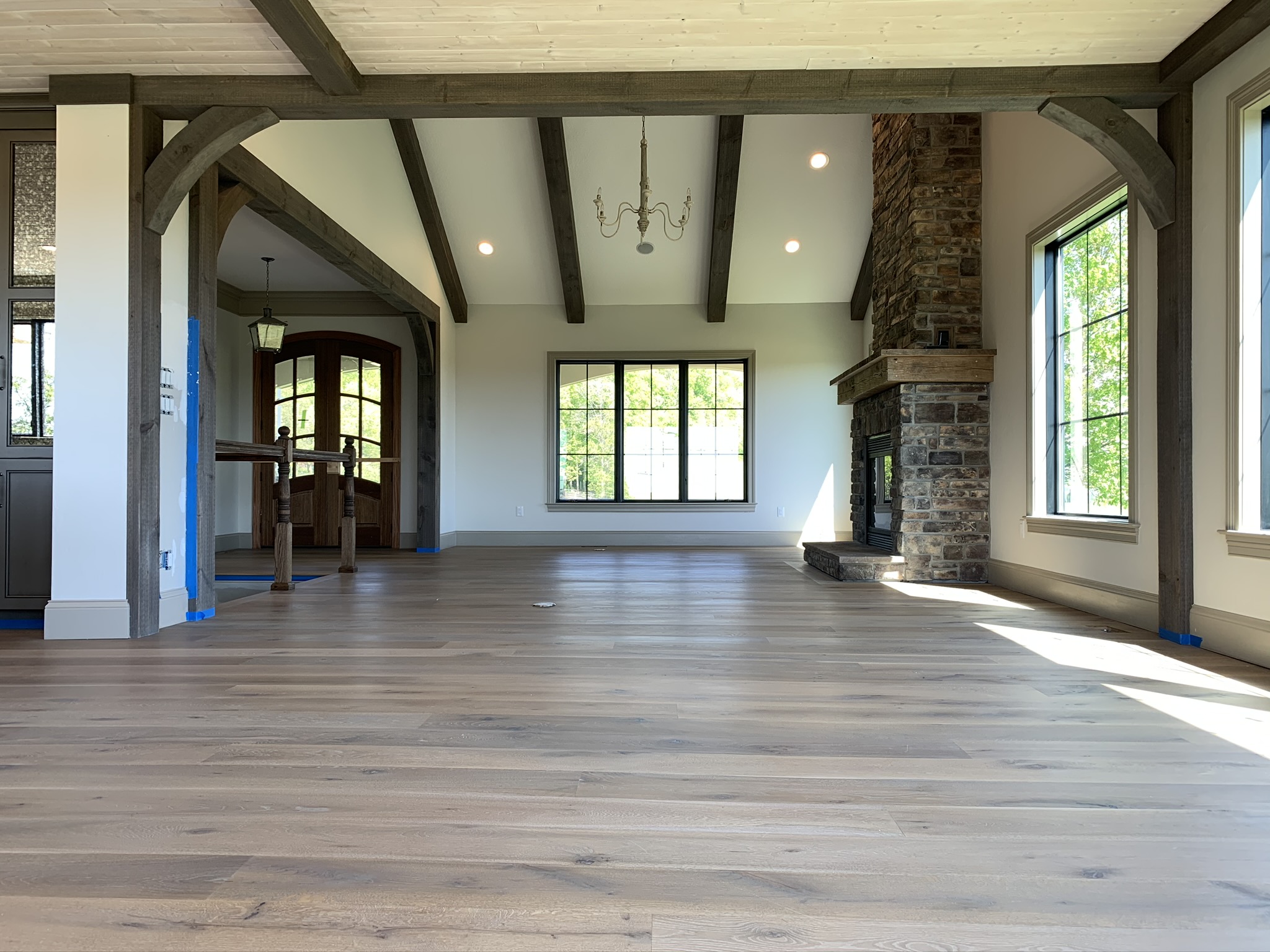 White Oak Floor with Natural Oil Finish