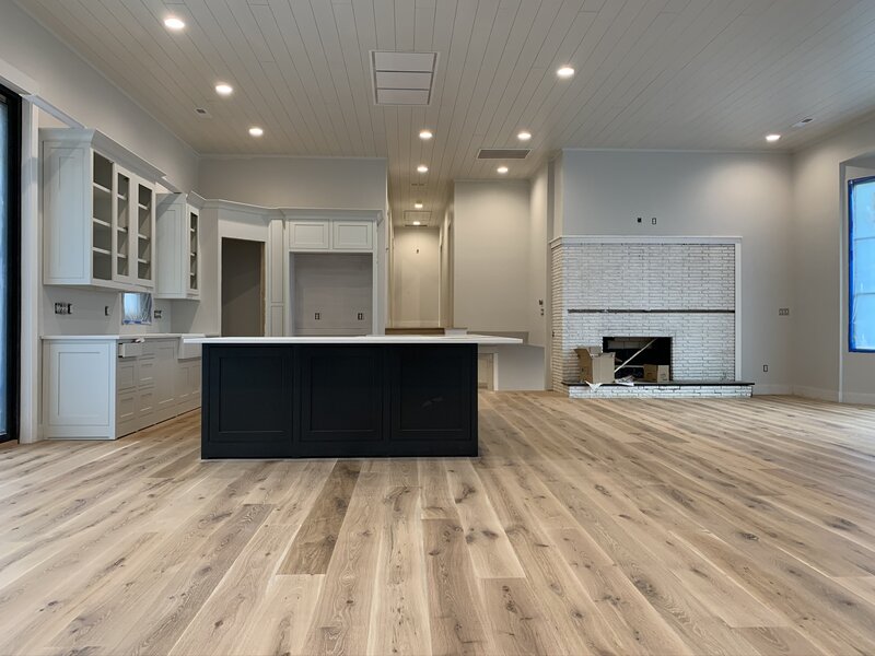 Natural Oil Finished White Oak Floor