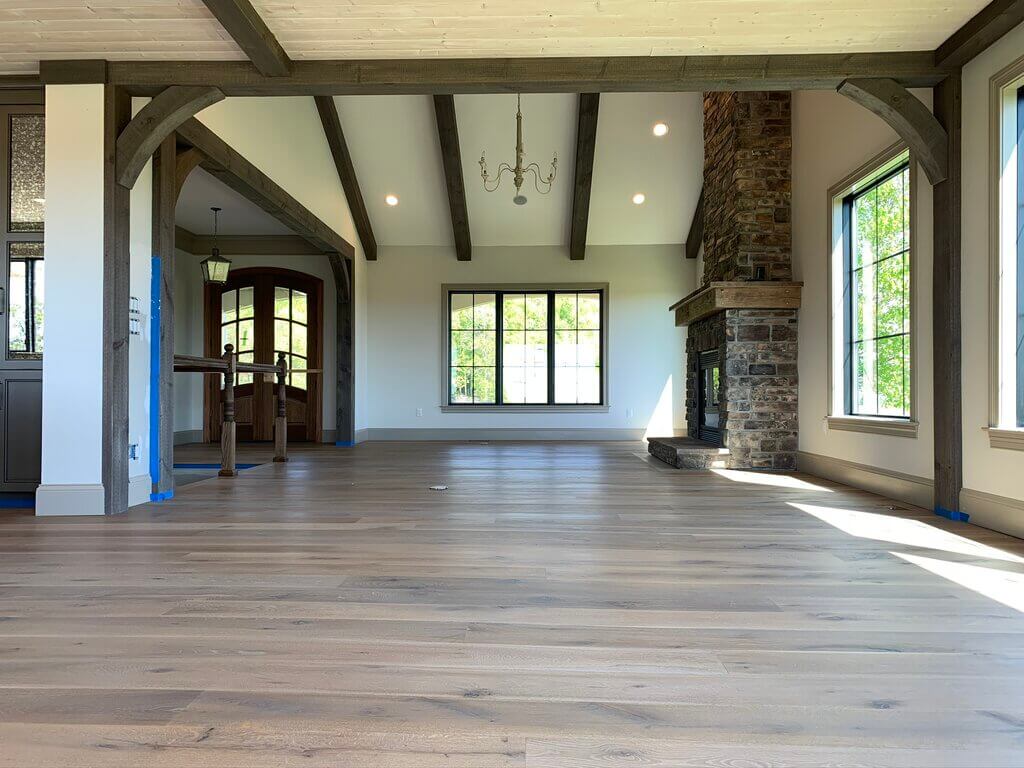White oak hardwood floors