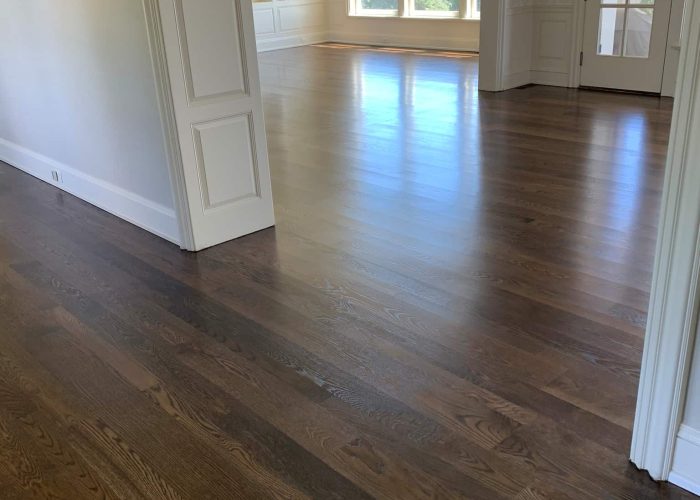 White Oak stained with polyurethane in Bearden TN