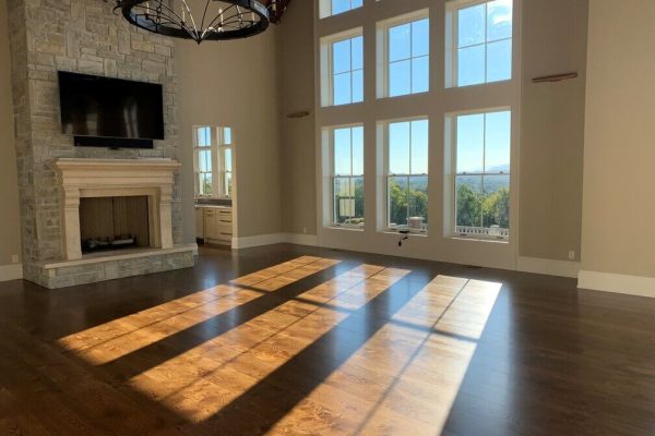 White Oak Flooring with Poly Finish Knoxville